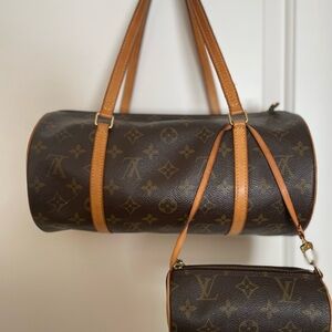 Louis Vuitton Papillon 30 Shoulder Bag Set